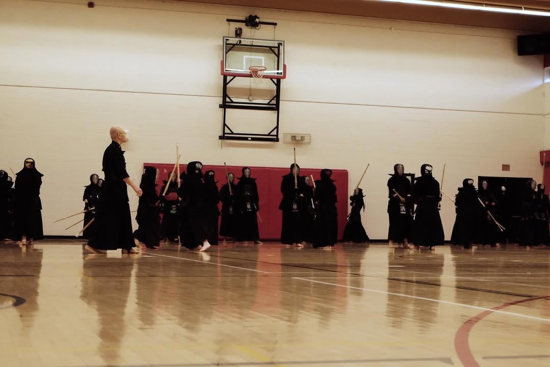 Kendo practice